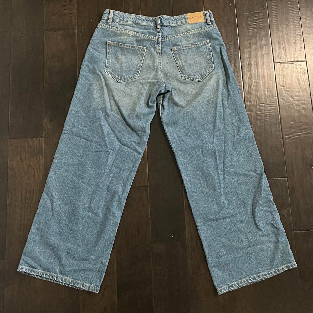 Motel Rocks Low Rise Parallel Jeans - Picture 2 of 4